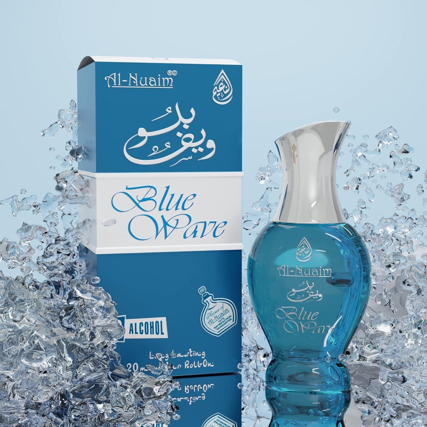 

Серия Al-Nuaim Heart |Blue Wave |Без спирта |Аттар с шариковым аттаром |Роскошный аромат со стойким ароматом для мужчин |20 мл 20ML