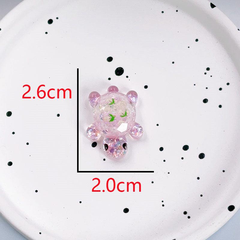Flashing Resin Luminous Turtle Ornaments - Large & Small DIY Accessories