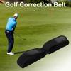 Adjustable Golf Swing Training Aid Elastic Professional Golf Swing Strap Black Comfortable Golf Practice Armband