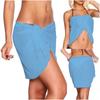 Women's  Sexy Solid Color Beach Skirt Swimwear Cover Up