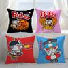 Kwaii Anime B-Buldak RameSn Poszewka na poduszkę Pluszowa tkanina Miękka Poszewka z dwustronnym nadrukiem Poszewka na poduszkę Prezenty do domu