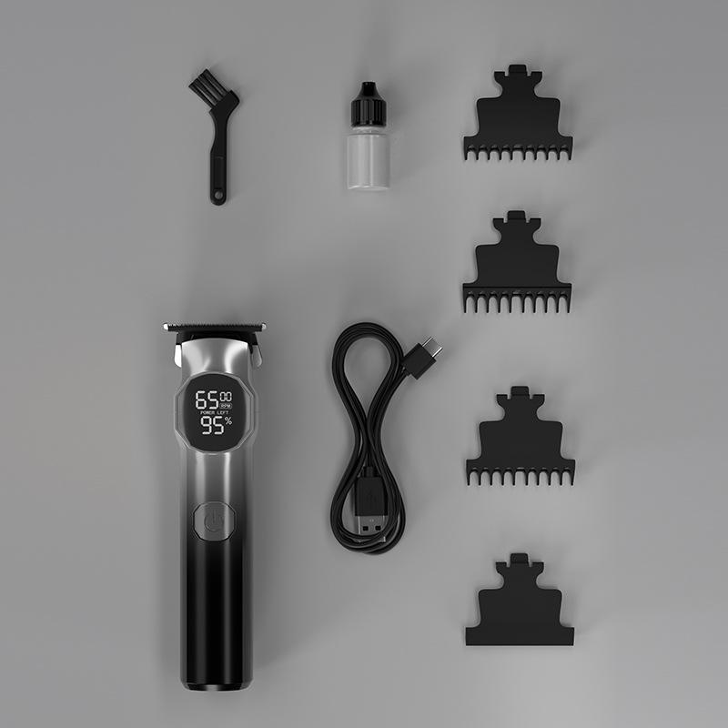 Electric Hair Clipper & Self-Cutting Kit: Multi-functional Household Bald Head Machine