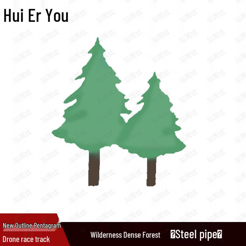 Modular Drone Race Track Steel Pipe Obstacles