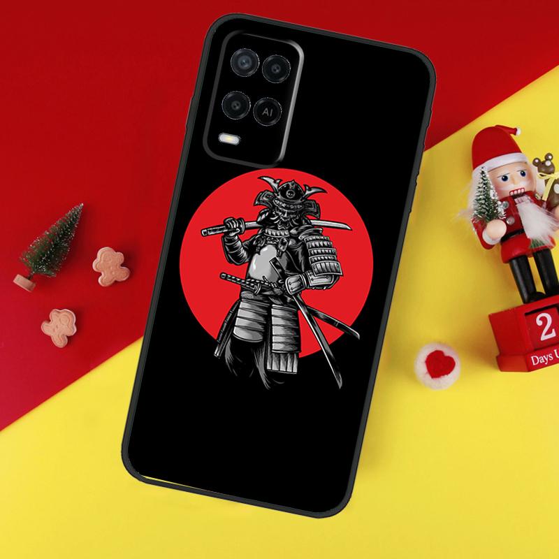 Anime Japanese Samurai Case For Oppo A5 A6 Pro A15 A57 A17 A54 A74 A94 A76 A16 A96 A40 A60 A80 A18 A38 A58 A78 A98
