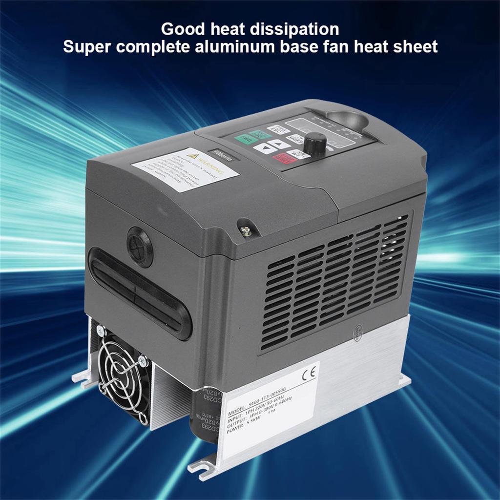 NFLIXIN 9100?1T3?00550G Inverter Single?Phase To 3?Phase 380V Motor Controller 5.5KW