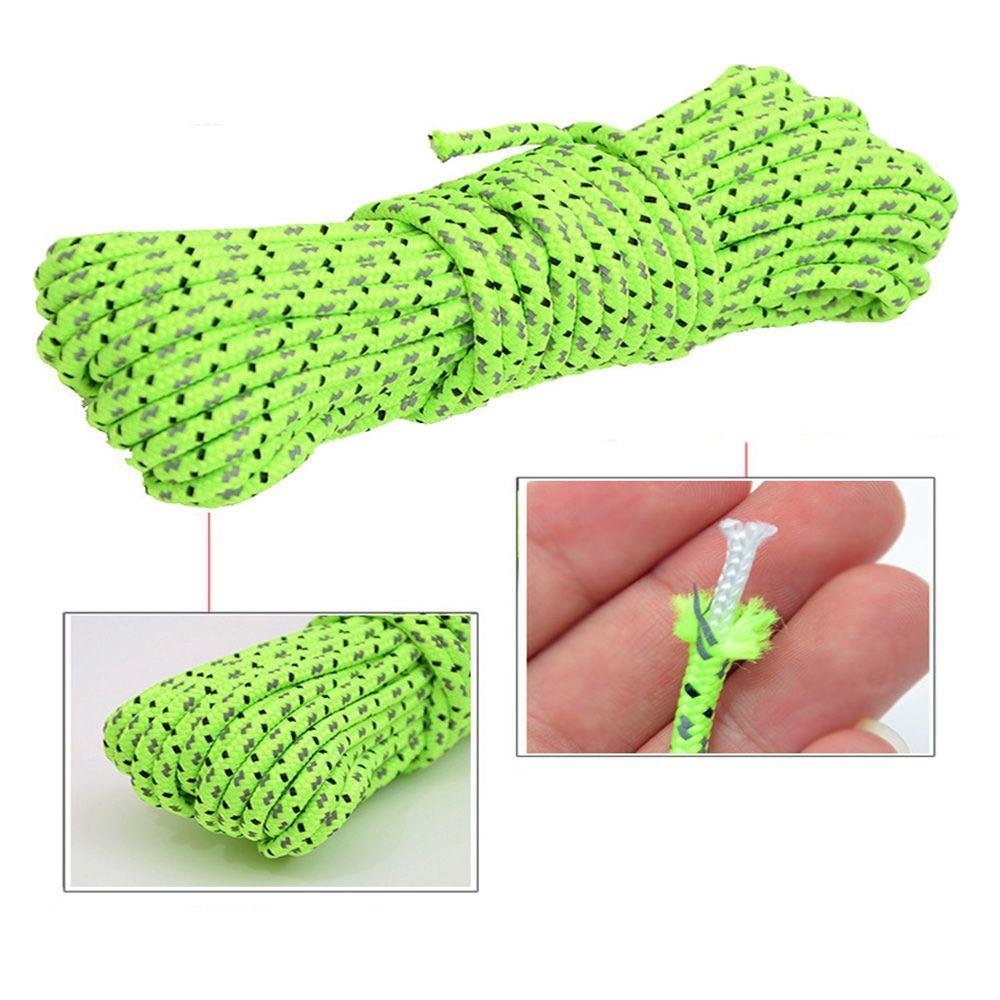 Nylon Reflective Camping Hiking Parts Tents Line Cord Tent Rope Rescue Ropes Umbrella Paracord