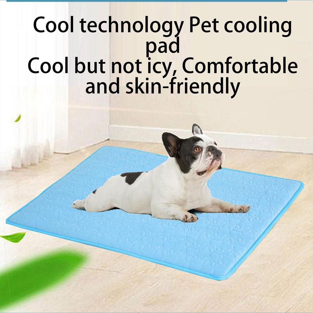 Dog Cooling Mat Cooling Dog Mat Cat Bed Non-Slip Pet Supplies Summer Accessories Sleeping Pad For Small Medium Large Kennel