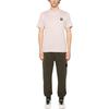STONE ISLAND SS25 Logo Embroidered Comfortable Simple Crew Neck Short Sleeve T-Shirt Men T-Shirts K1S1521000-39S0013-V0082