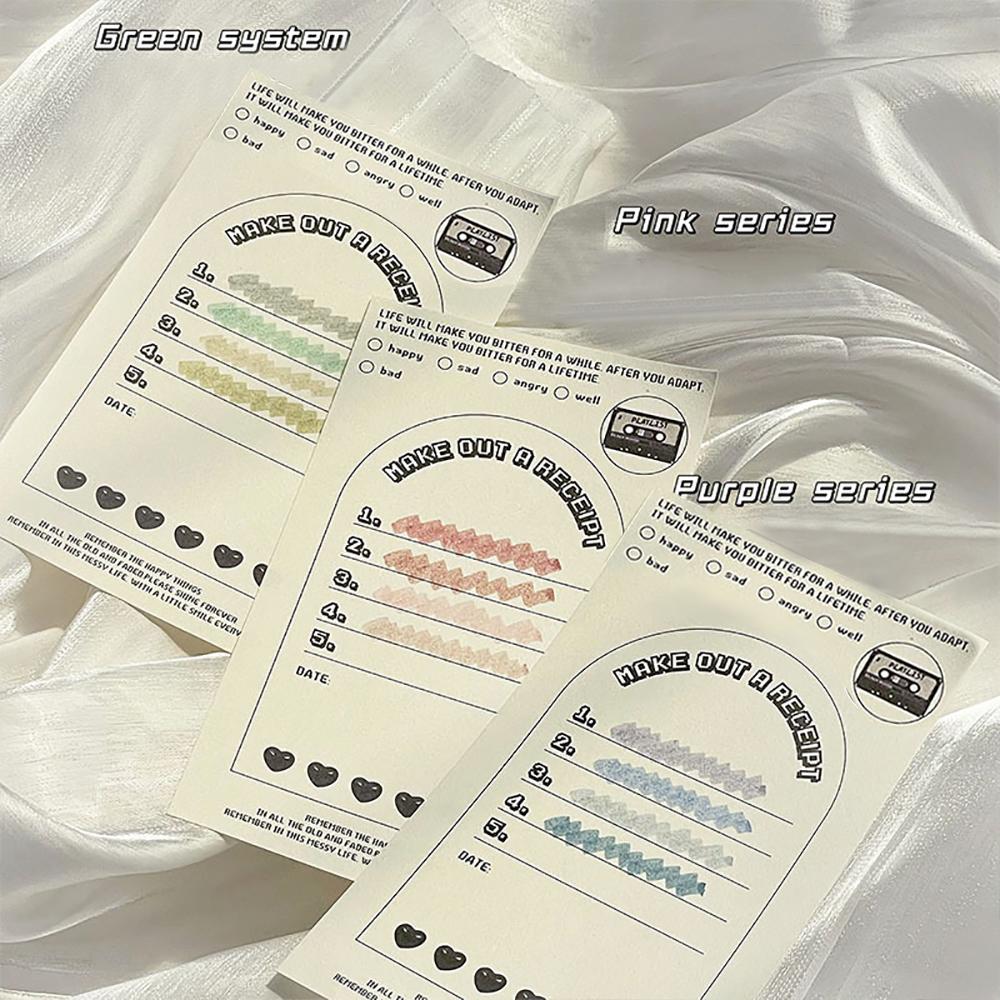 4Pcs/Set Gradient Double Head Fluorescent Highlighter Pen Markers Pastel Drawing Pen for School Office Supplies Stationery