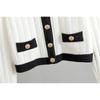 Fall Set Skirt Halter Knit Cardigan Two Piece Dresses