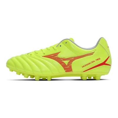 Monarcida Neo III Select Round Toe AG (Rubber Short Studs) Slip Resistant Durable Soccer Shoes Unisex Soccer Shoes Yellow P1GA242645