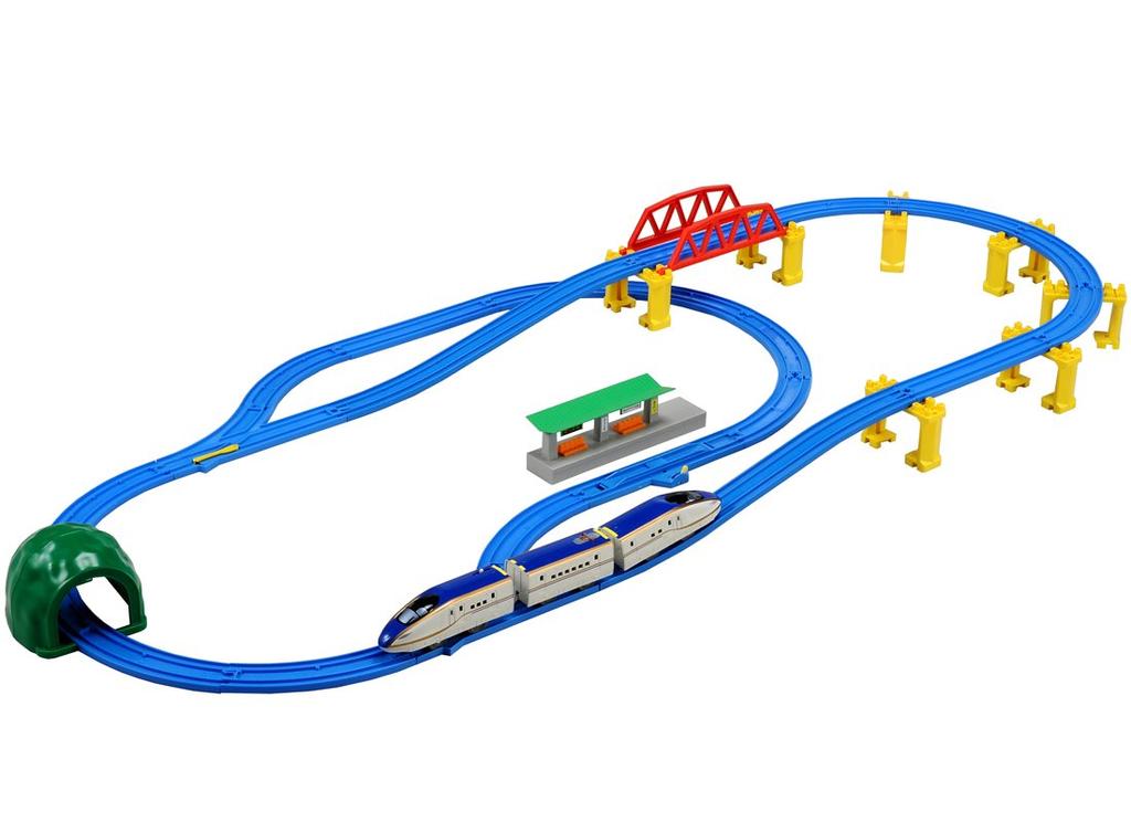 Plarail E7 Series Hokuriku Shinkansen Shinkansen Rail Set Three-dimensional