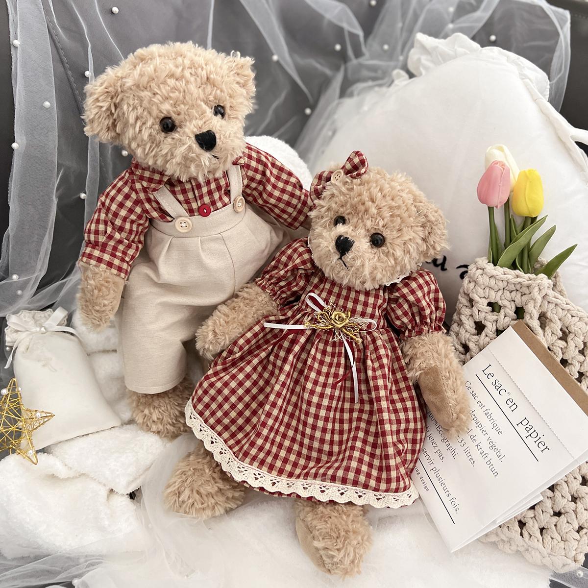 

Парочка плюшевых мишек, кукол, игрушки, милая мягкая одежда, мягкие игрушки, куклы для влюбленных девушек, день рождения, свадьба, валентинки, друзья, подарок 40cm