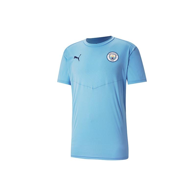 PUMA Manchester City SS Pre-Match Home Jersey  Blue  Men s 758698-01 XS