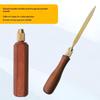 Holzfeilenheft Holzgriffe Mit Messing-Spannzange Für Kleine Feilen Zubehör DIY Metall- Und Jade-Polieren