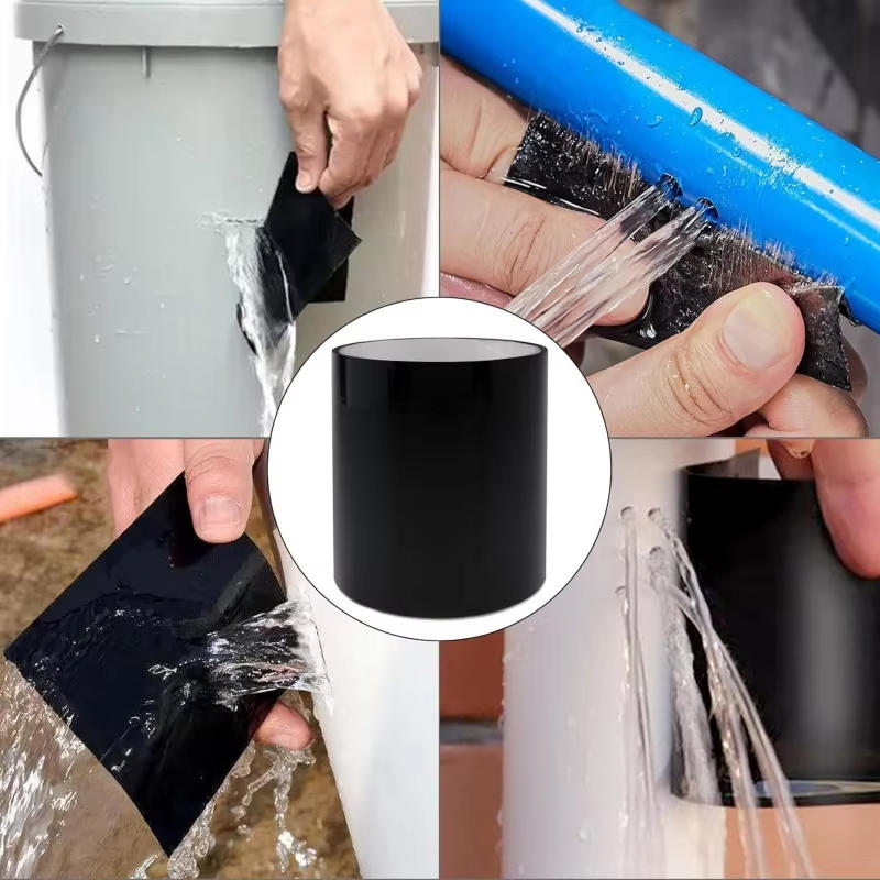 Strong Waterproof Tape Instant Leak Repair For Pipes Roofs Buckets Emergency Fix Tape