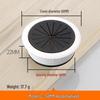 Round Plastic Cable Grommet Hole Cover for Office Desk - Sizes 50/60/65/80 Mm
