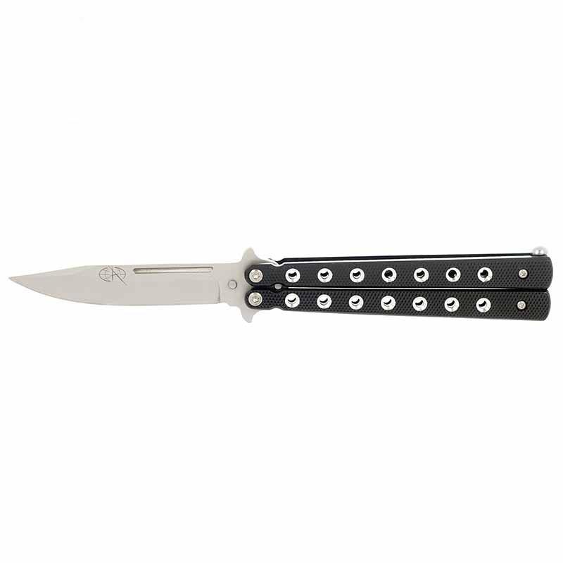 Samolepka na auto 10 stylů Butterfly Knife Osobní nálepka na auto Legrační 3D DIY škrábací obtisk 13 cm X 13 cm