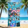 1Pc Gumball'S Colorful Chaos Beach Towel Quick Dry Multiuse For Beach Pool Gym Yoga Home Travel Christmas Halloween Xmas Gift N1464