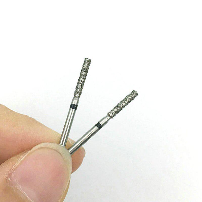 1 cutie de freze dentare cu diamant Burghiu instrument de albire de netezire pentru lustruire pentru piesa de mână de mare viteză FG 1,6 mm SF-13S