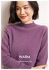 2023 Women's Cashmere Blend High Neck Knitwear - Autumn/Winter Base Layer Sweater