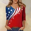 Long Sleeve Shirts for Women Womens Long Sleeve Tops Long Sleeve T Shirt Women Long Sleeve Going Out Tops for Women V Neck Printed Top