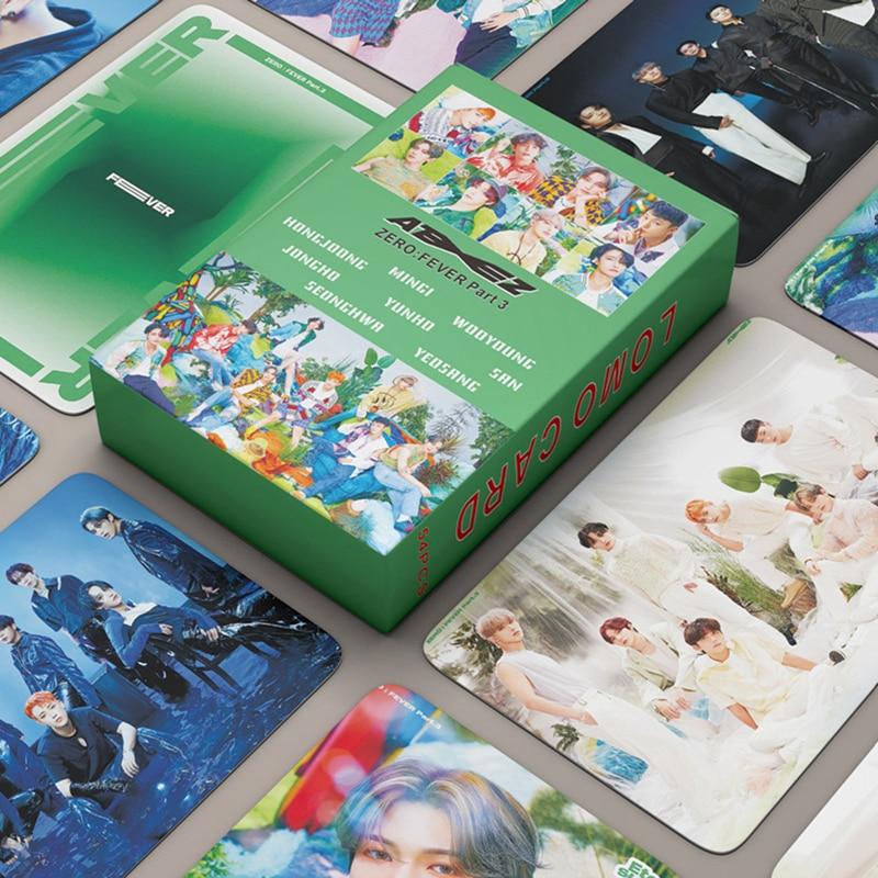 

54CS/Set Kpop Альбом Ноль:лихорадка Фото открытки HD Печатные открытки LOMO Открытки