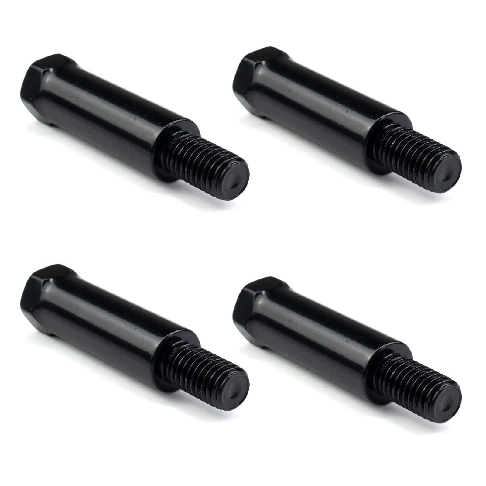 Vitalux Motorcycle Mirror Adapter, Set of 4, Forward/Reverse Screw Conversion,