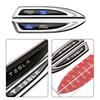 2pcs Car Styling Side Fender Body Emblem Stickers Knife Badges Decoration For Ford Fiesta Focus 2 MK3 Mondeo MK4 Mustang Ranger