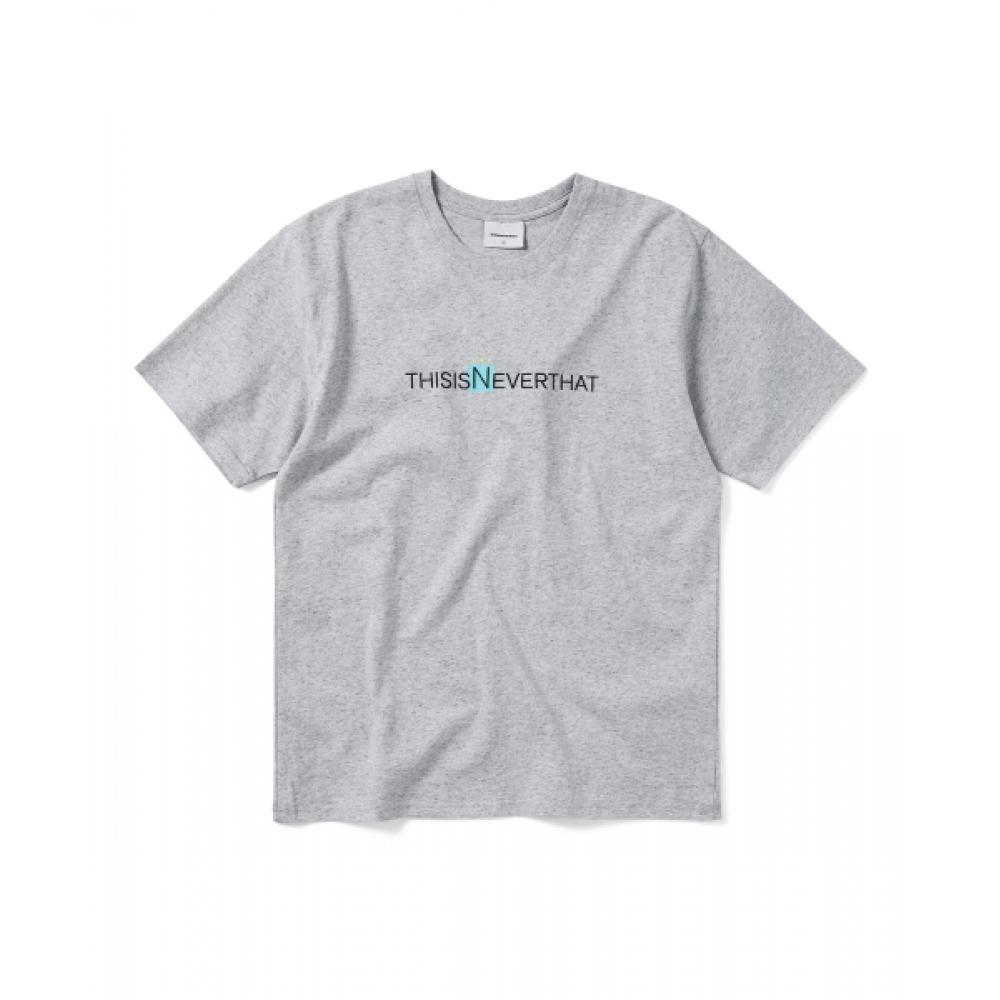 

Футболка Thisisneverthat с логотипом 3 точки, цвет Heather Grey S