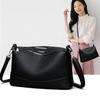 2026 Women's Luxurious Soft Leather Shoulder Bag with Multi-layer Zippers and Large Capacity