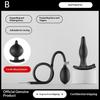 10-Frequency Vibration Prostate Bead Inflation Huge Anal Plug Electric Orgasm Masturbation Massager Sex Product Butt Plug Sextoy