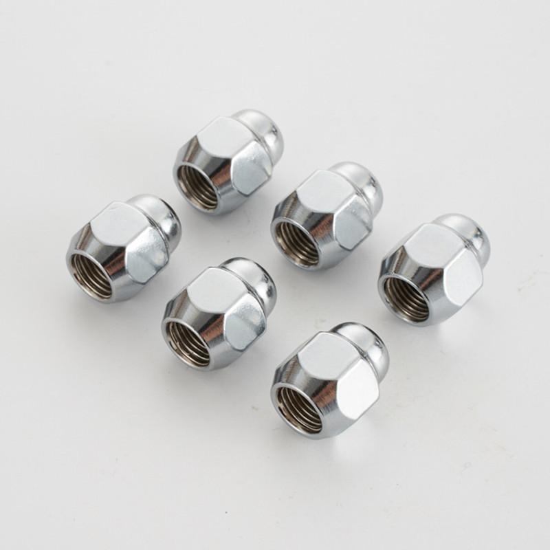 10 pcs  12x1.25 Lug Nuts for Subaru Ascent Forester  Legacy Outback  Asuna Sunrunner Chevrolet Tracker GMC Tracker 3/4 Hex 19mm