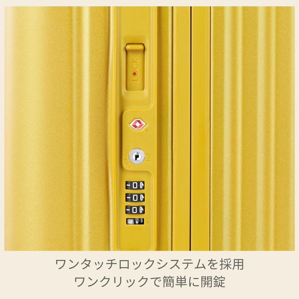 Koffer Tragetasche Carry Case Location LOCKATION Spinner Frame Typ S Größe 32L 55cm Senf [American Tourister] 55/20 Handgepäck 3,1kg