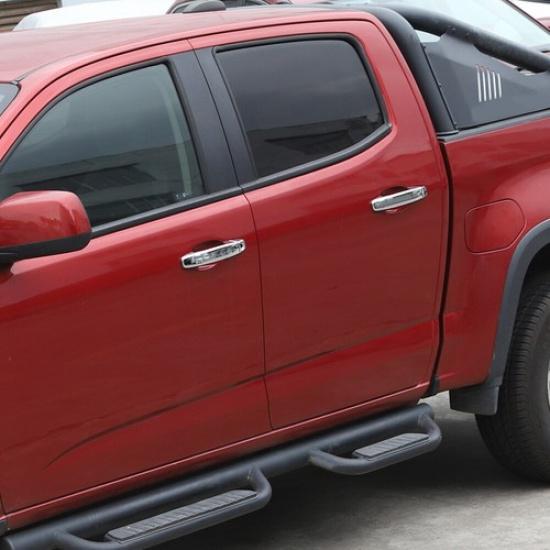 4x Verchromte Türgriffe L&R Dekorabdeckungen Schale Für 15+ Chevy Colorado /GMC Canyon