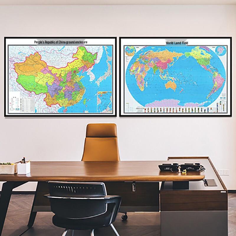 Bingyi 2022 Čína Nástěnná mapa s připínáčky