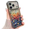 Colorful Rainbow Star Case For iPhone 18 Pro Max Clear Card Slot Back Cover For iPhone 17 16 15 14 13 Pro Max 17E