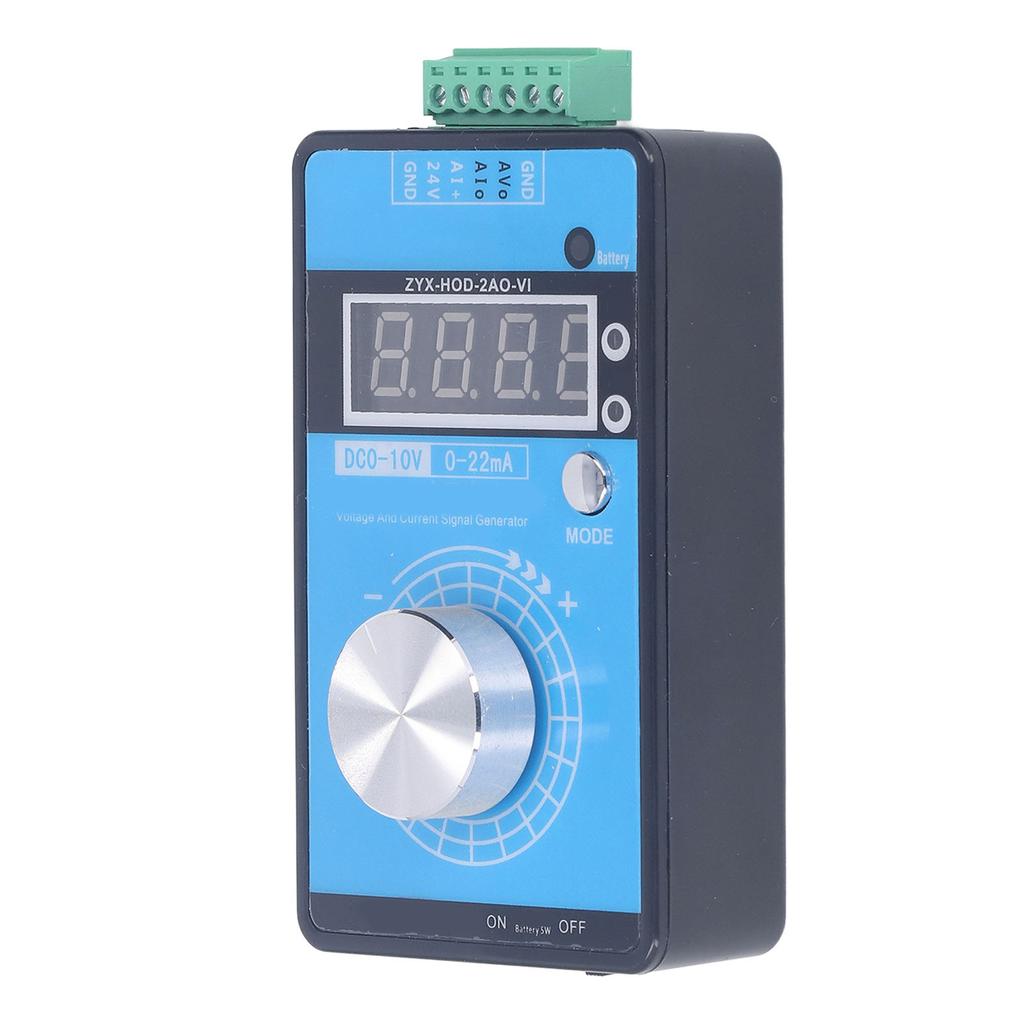 Current Voltage Signal Generator DC 0?10V 0?22mA Output Analog Simulator DC 24V Power Supply