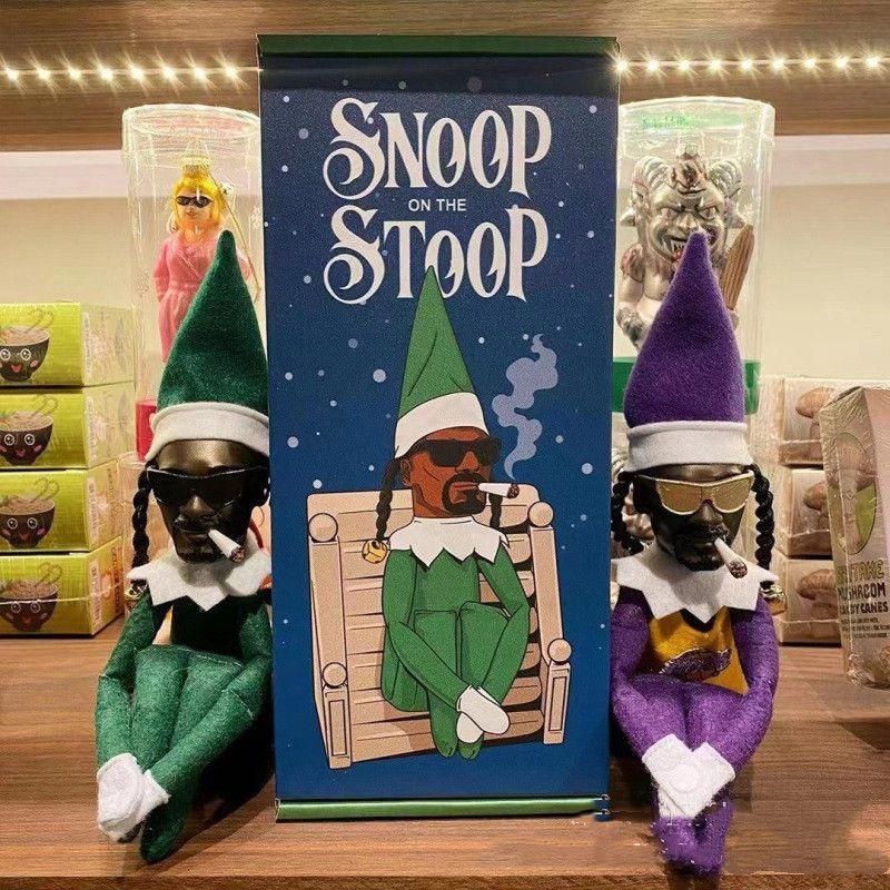 Unique Hand-sculpted Felt Christmas Elf Doll For Home Decoration