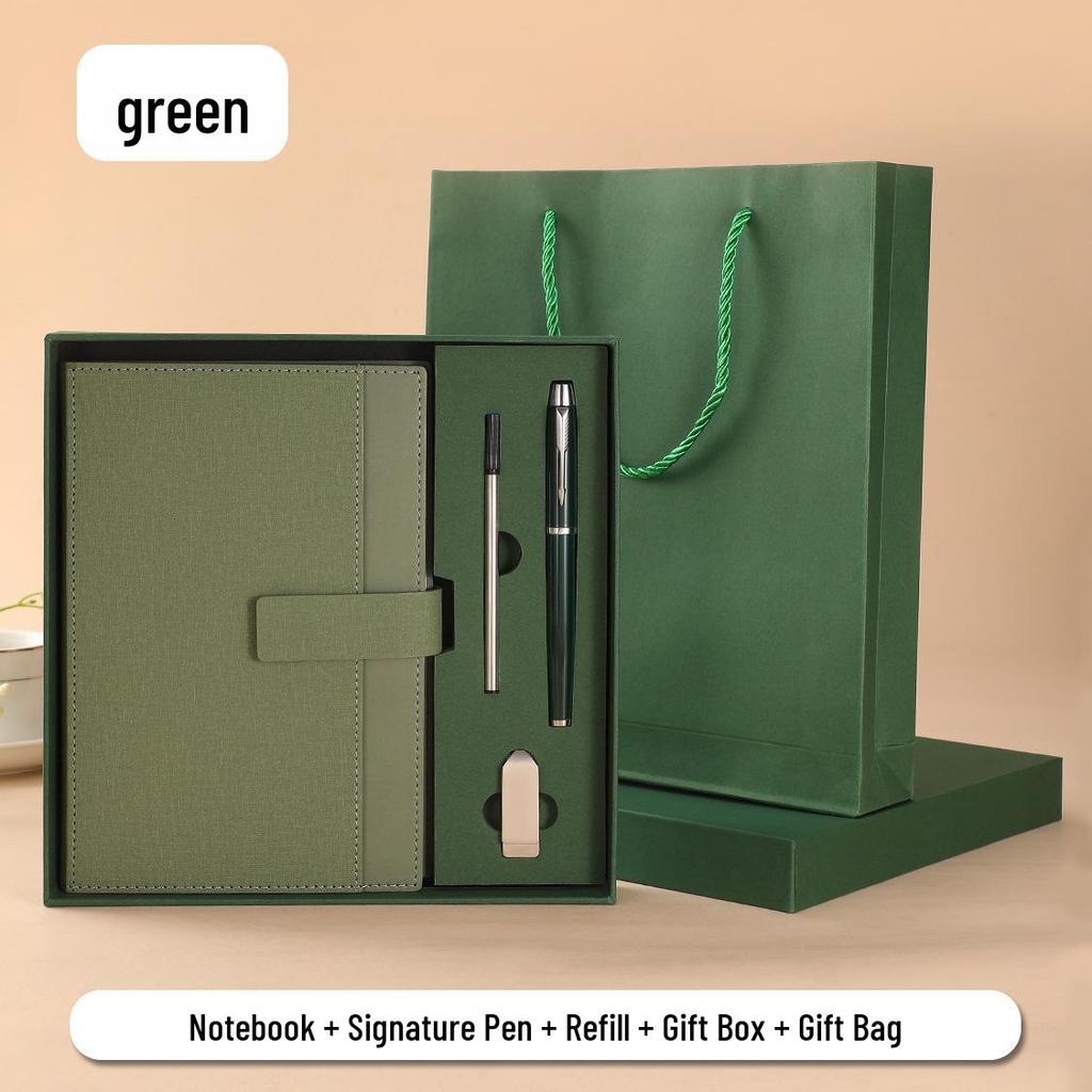 Custom Printed Business Notebook Gift Set for Office Meetings & Corporate Events