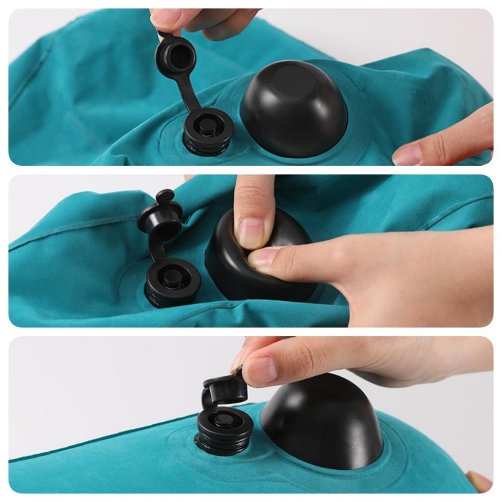 Portable Inflatable Travel Pillow Comfortable Nap Pillow Cushion  Outdoor Activities