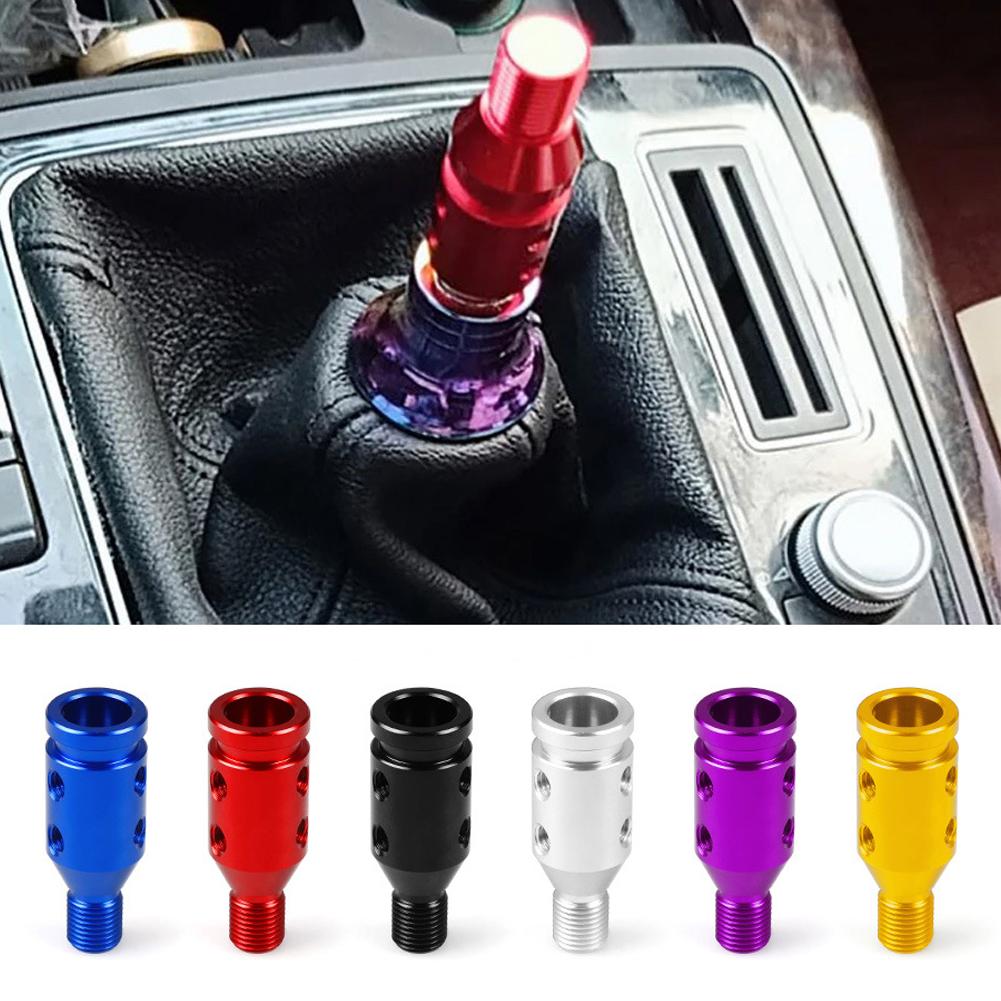 Universal Car Manual Gear Shift Knob Adapter Aluminum Alloy for M12x1.25 Thread for BMW Honda Shift Knob