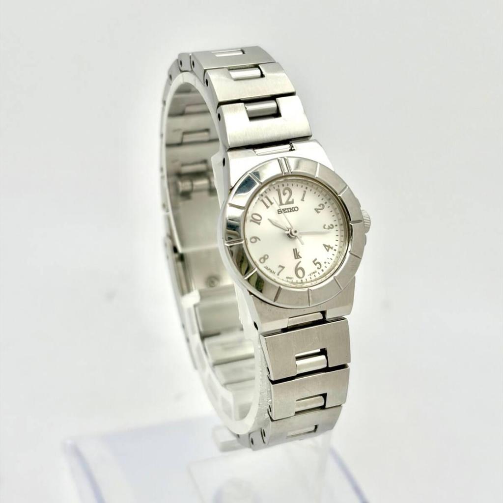 [New Battery] SEIKO Lk Rukia Ladies Watch Silver 4N21-1130 260350