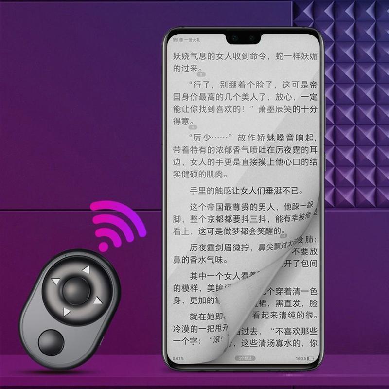 Mini Wireless Bluetooth Remote Shutter Controller Button Selfie Camera Rocker Shutter Remote Control Page Turning Douyin Liker