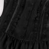 2023 European Medieval Victorian Long Sleeve Lace Waist-Cinching Dress Costume