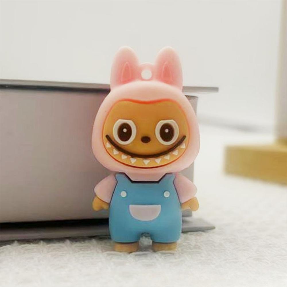 Cartoon Keychain Cute Three-dimensional Doll Pendant Car Key Chain Exquisite Accessories