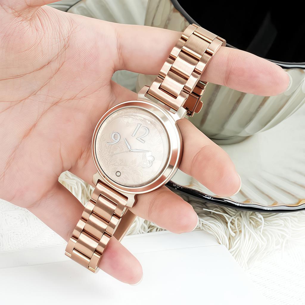14mm Stainless Steel Strap For Garmin GARMIN Lily2 Watchband Women's Watch Metal Bracelet Lily 2 Girls Smart Sport Wristband