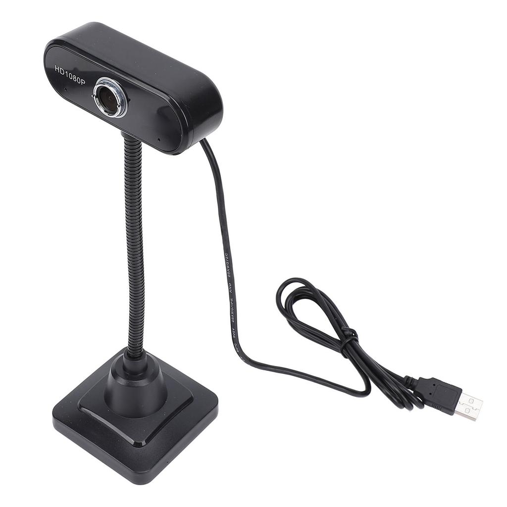 Web Camera with 3 Meter Omnidirectional Noise Reduction Microphone 1080P Wide Angle USB Computer Camera for Win7 Win8