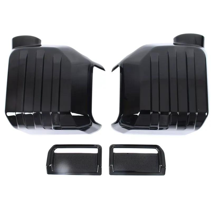 For Toyota Land Cruiser Prado LC250 2024-2025 Car Sticker Rearview Side Mirror Cover Wing Cap Exterior Door Rear View Case Trim