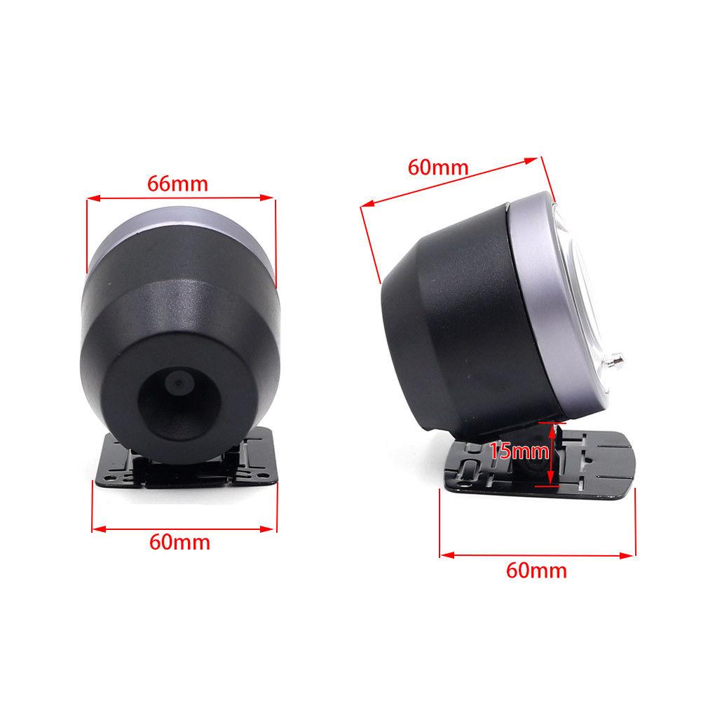 2.5" 60mm Step Motor Dual Color LED Car Air /Fuel Ratio Gauge Monitor W/ Holder